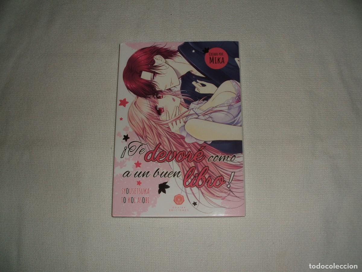 C&oacute;mics: C&oacute;mic manga &iexcl;Te devor&eacute; como a un buen libro! (tomo &uacute;nico) de Mika - Foto 1