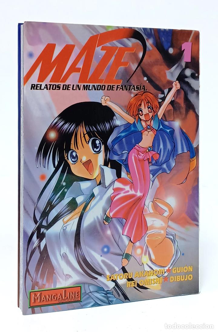 Comics: AKAHORI (Satoru) y OMISHI (Rei).- Maze. Relatos de un mundo de fantas&iacute;a. Volumen 1. MangaLine, 2002