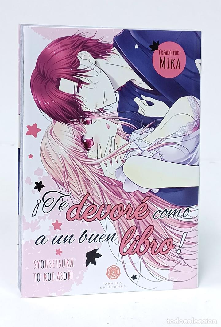 Comics: MIKA.- &iexcl;Te devor&eacute; como a un buen libro! Odaiba Ediciones, Para lectores adultos, 2022