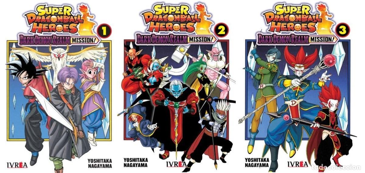 Comics: Super Dragon Ball Heroes: Dark Demon Realm Mission! - Colecci&oacute;n Completa + Env&iacute;o Gr&aacute;tis
