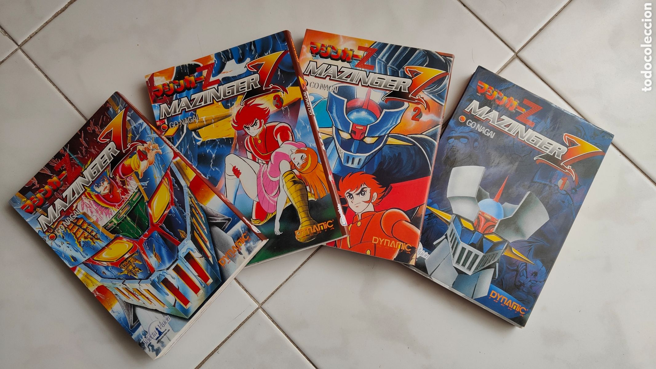 C&oacute;mics: 4 libros Mazinger z Manga - Foto 1