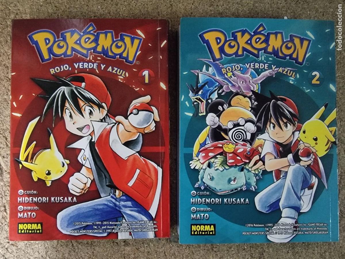 C&oacute;mics: Pokemon.Rojo Verde y Azul.Completa 2 Tomos.Norma - Foto 1