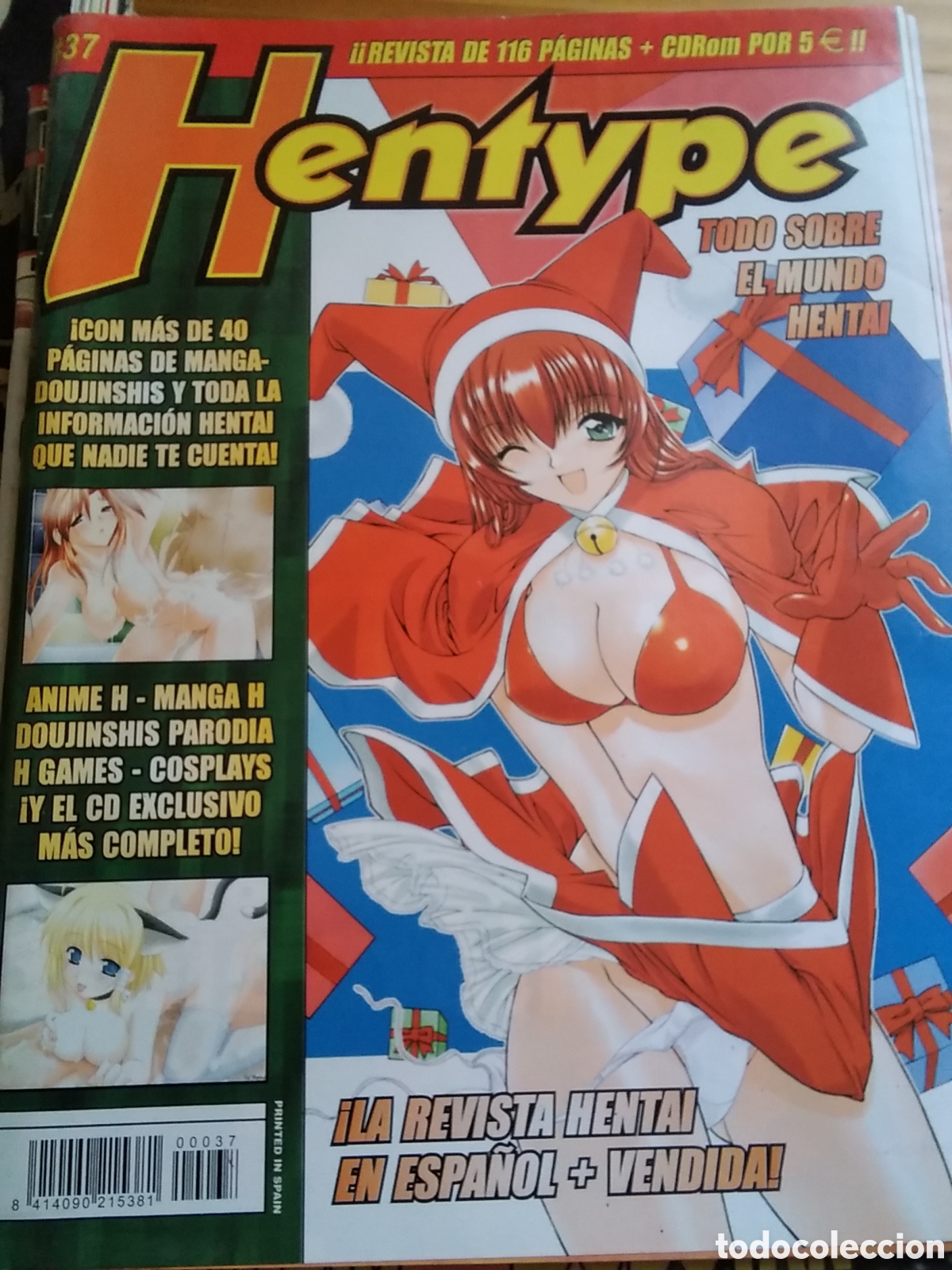 Comics: Hentype revista manga hentai japon&eacute;s sexo para adultos n&uacute;mero 37 incluye CD