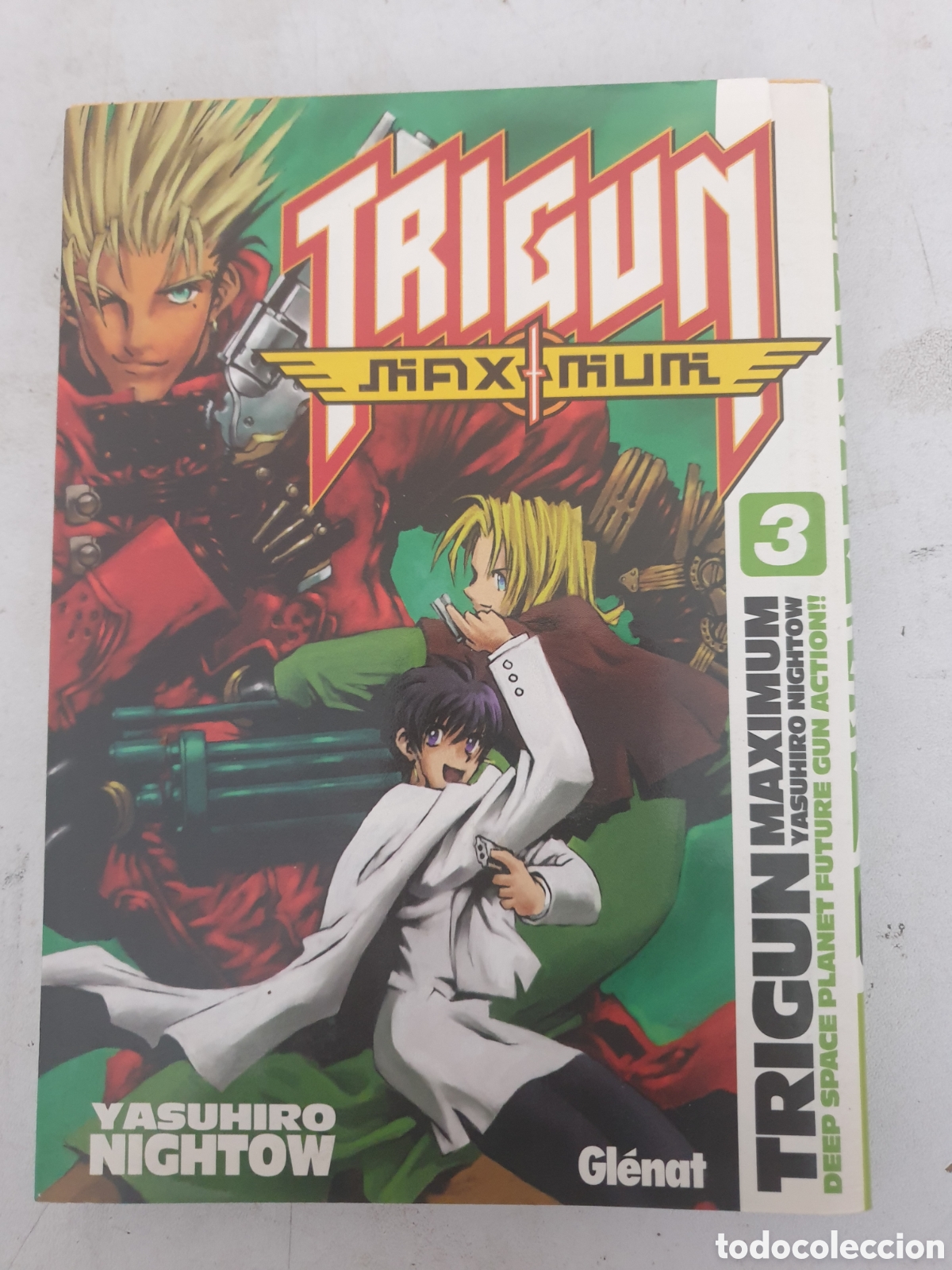 Comics: TRIGUN MAXIMUM 3. GL&Eacute;NAT. YASUHIRO NIGHTOW