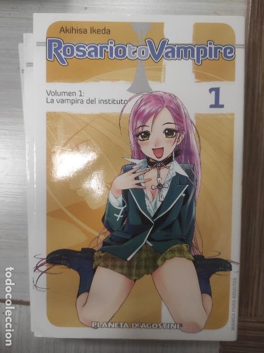 C&oacute;mics: rosario vampire 1 akihisa ikeda - Foto 1