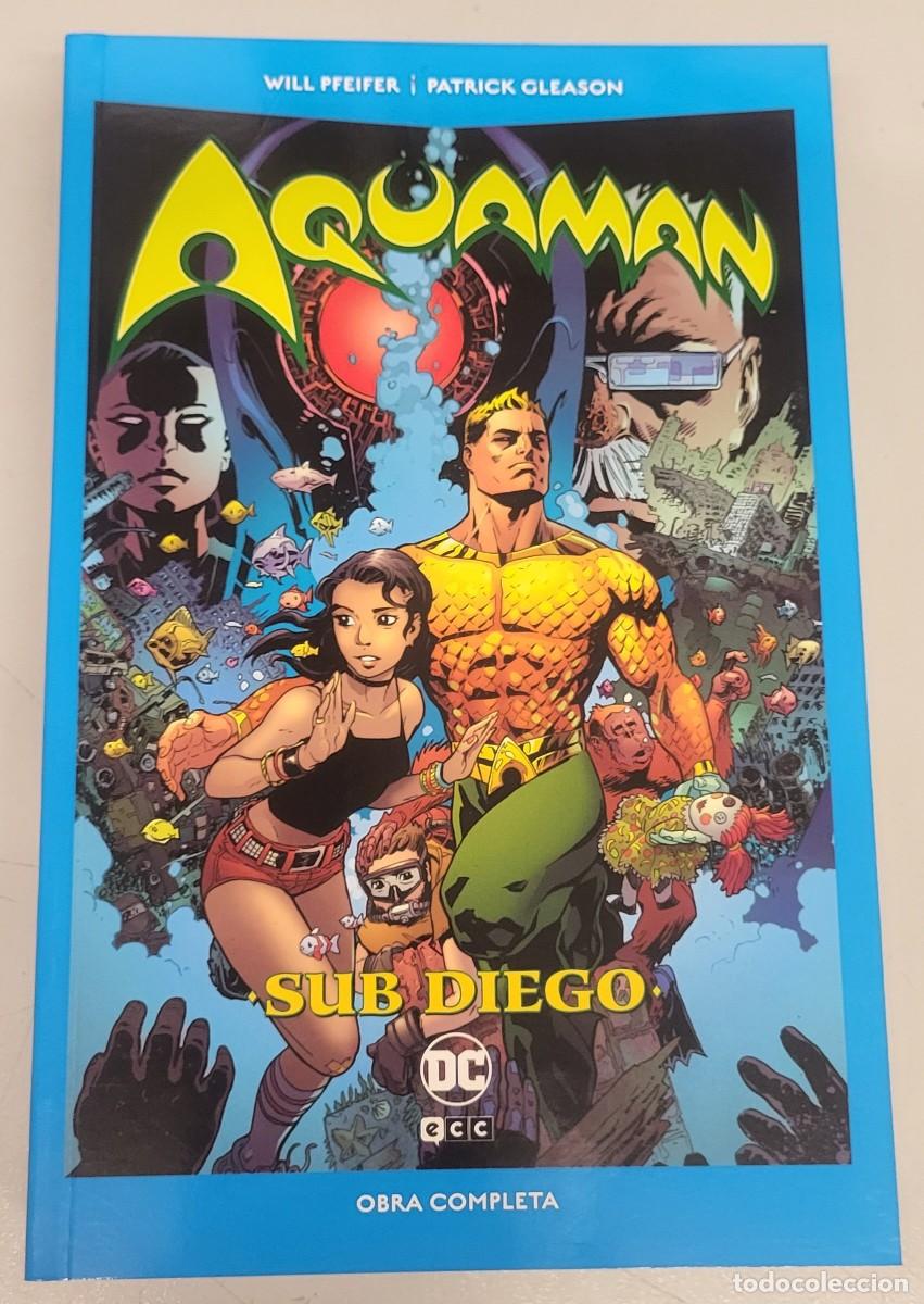 C&oacute;mics: AQUAMAN SUB DIEGO - OBRA COMPLETA / WILL PFEIFERF / DC - ECC - Foto 1