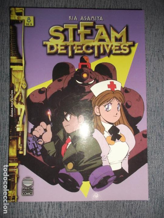 C&oacute;mics: Steam Detectives N&ordm; 8 (De 8), Kia Asamiya - Foto 1