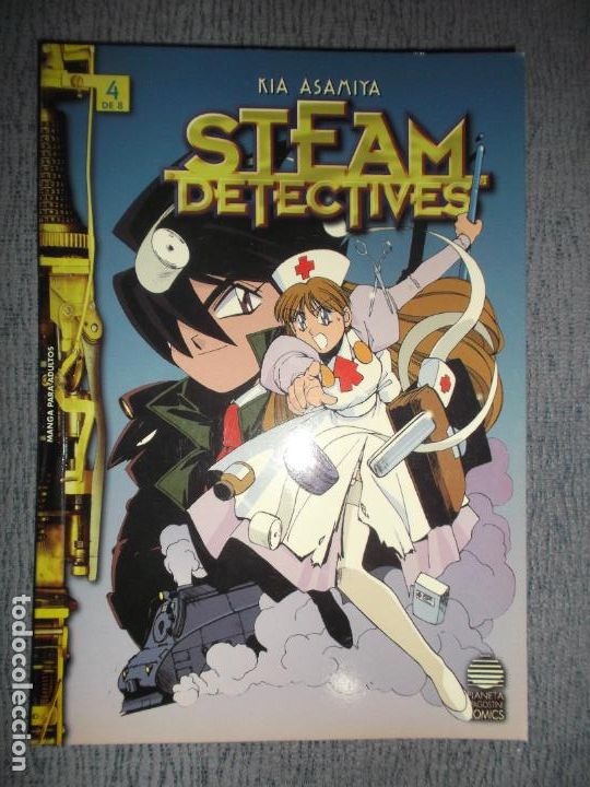 C&oacute;mics: Steam Detectives N&ordm; 4 (De 8), Kia Asamiya - Foto 1