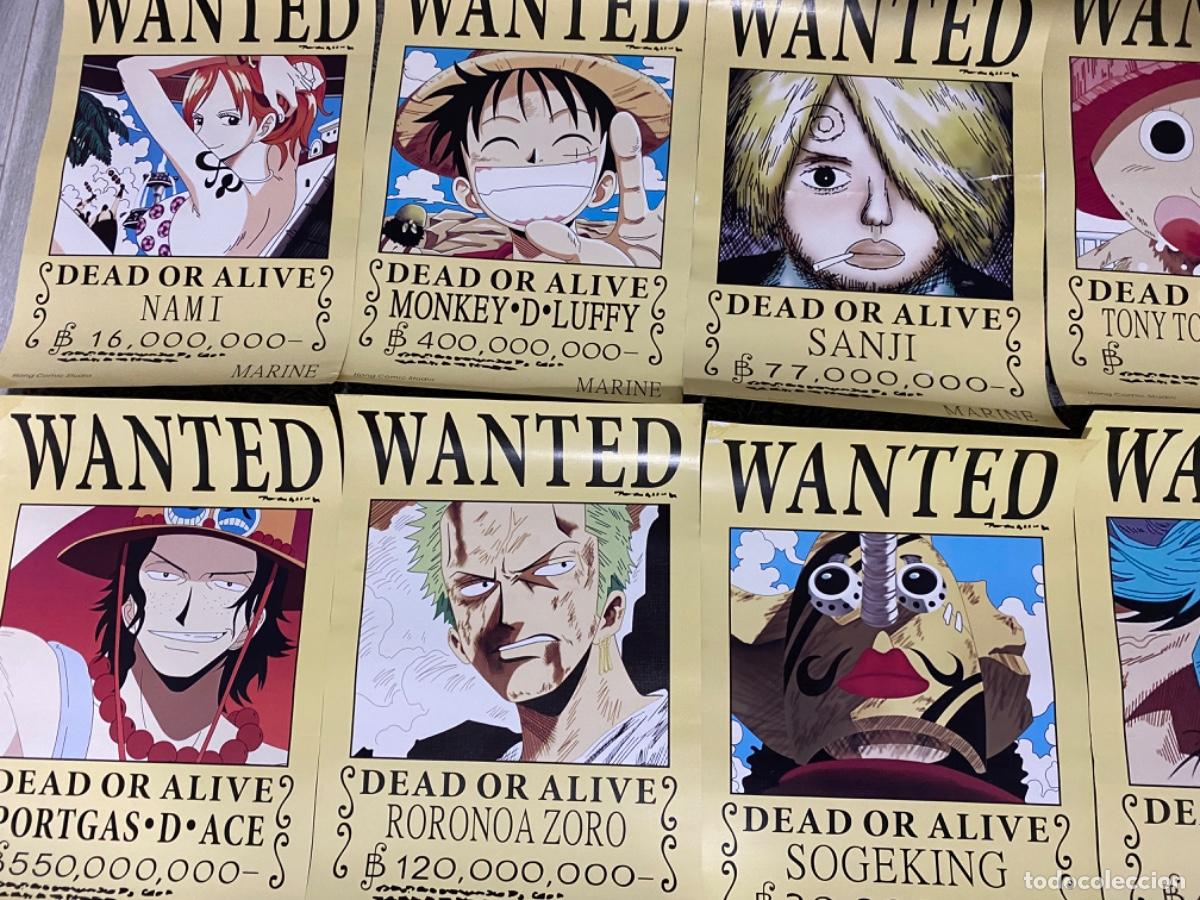 Poster Wanted  One Piece Bounty – Le Particulier