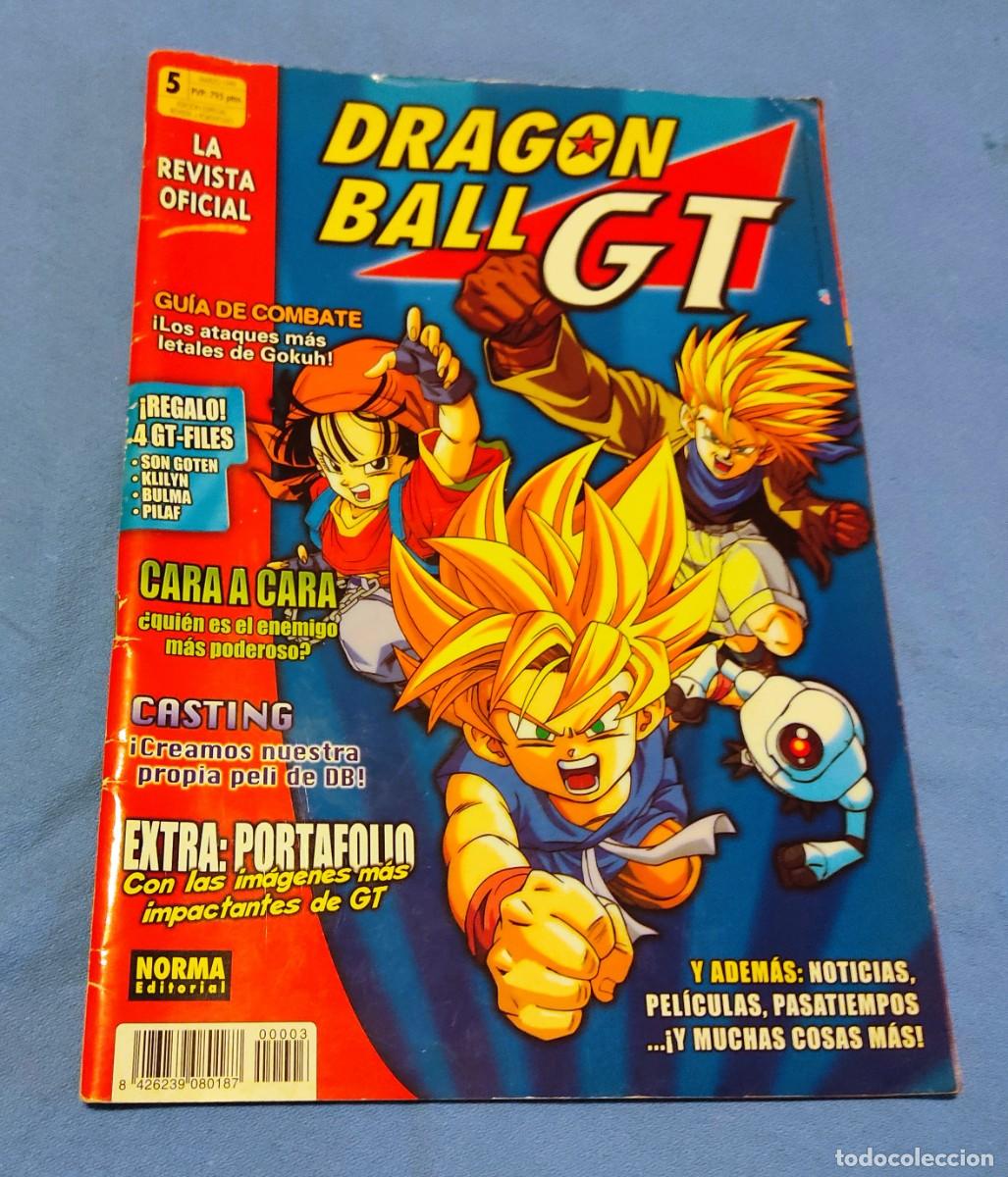 C&oacute;mics: LA REVISTA OFICIAL DE DRAGON BALL GT NORMA EDITORIAL N&ordm; 5 A&Ntilde;O 1999