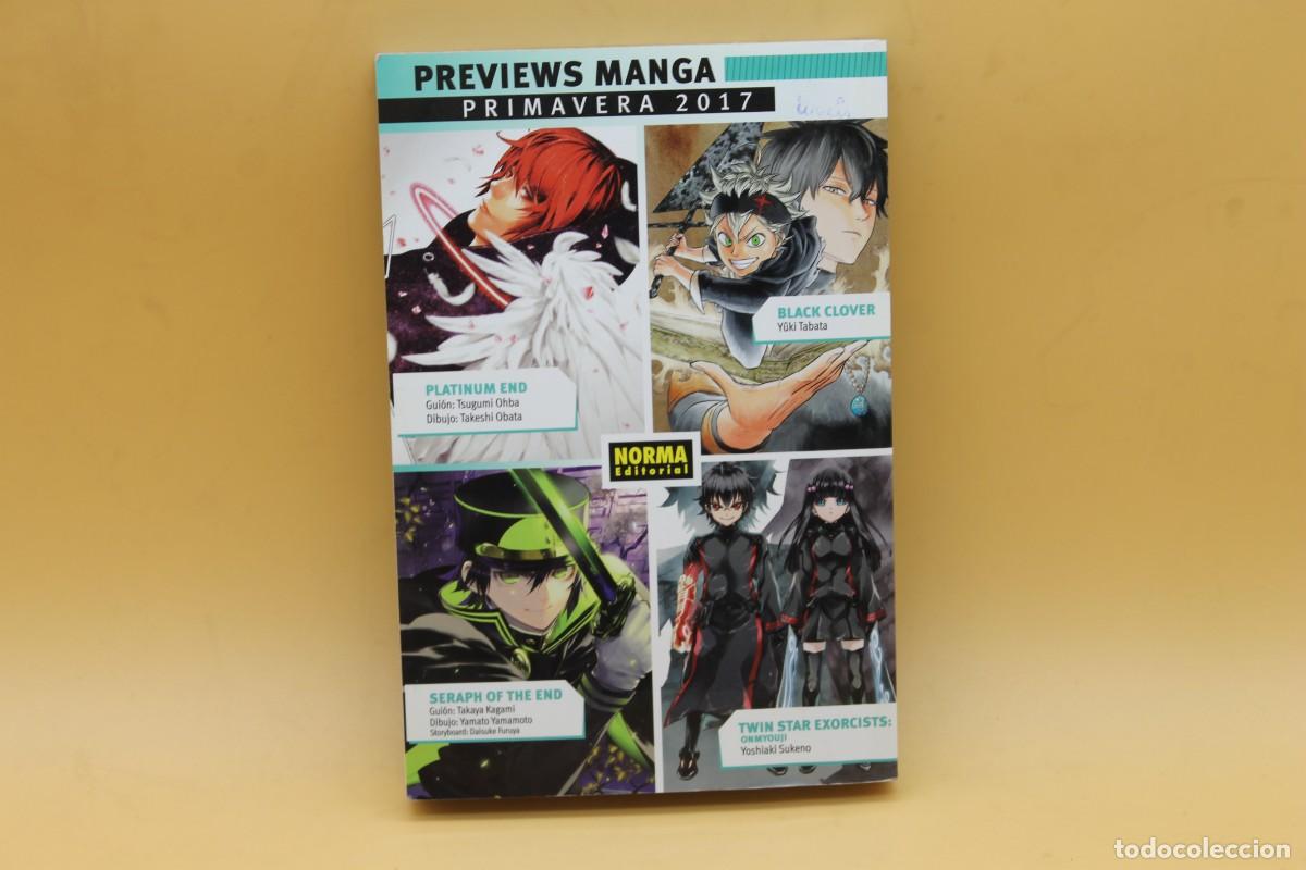C&oacute;mics: PREVIEWS MANGA PRIMAVERA 2017 - Foto 1