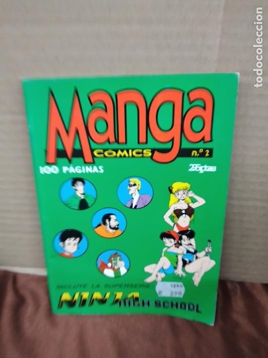 C&oacute;mics: MANGA COMICS N&ordm; 2. NINJA HIGH SCHOOL. EDITORIAL IRU, 1994 - Foto 1