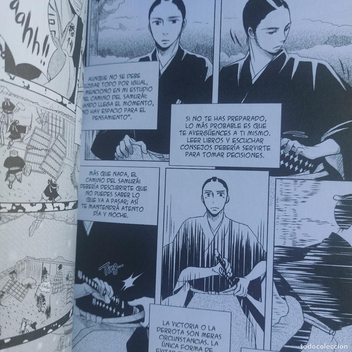 C&oacute;mics: HAGAKURE : EL C&Oacute;DIGO DEL SAMUR&Aacute;I - CHIE KUTSUWADA -OBRA COMPLETA- MUY BUEN ESTADO - Foto 4