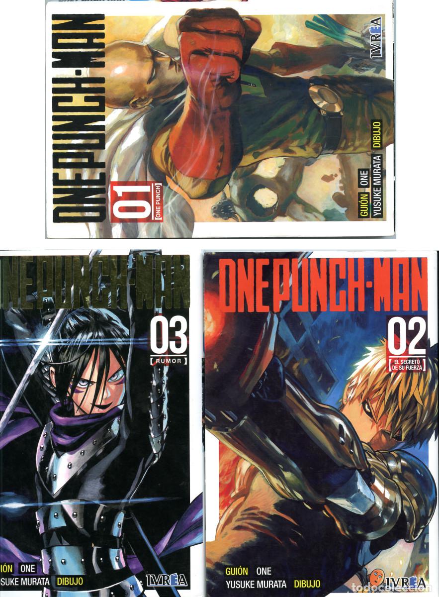 C&oacute;mics: ONE PUNCH-MAN - N&Uacute;MEROS 1 a 3 - IVREA 2017-2021 - Foto 1