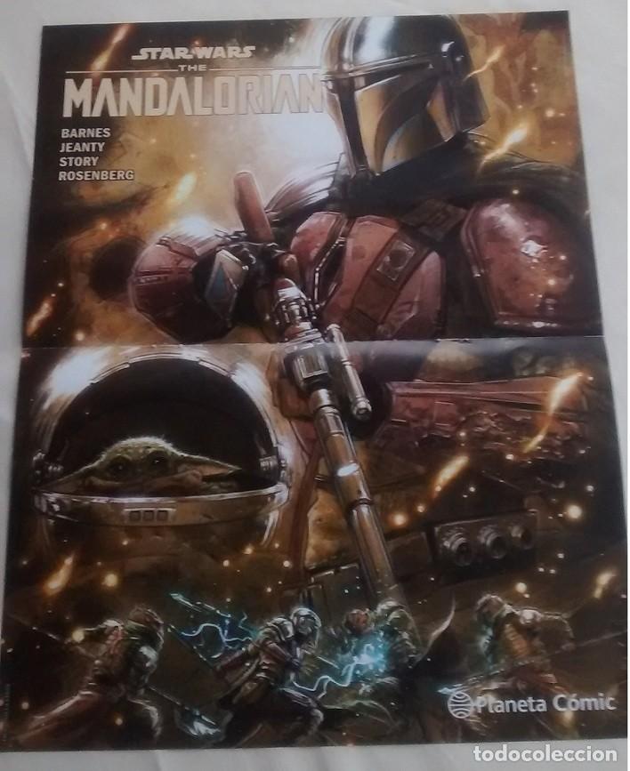 C&oacute;mics: p&oacute;ster Mandalorian Star Wars, Planeta Comic - Foto 1