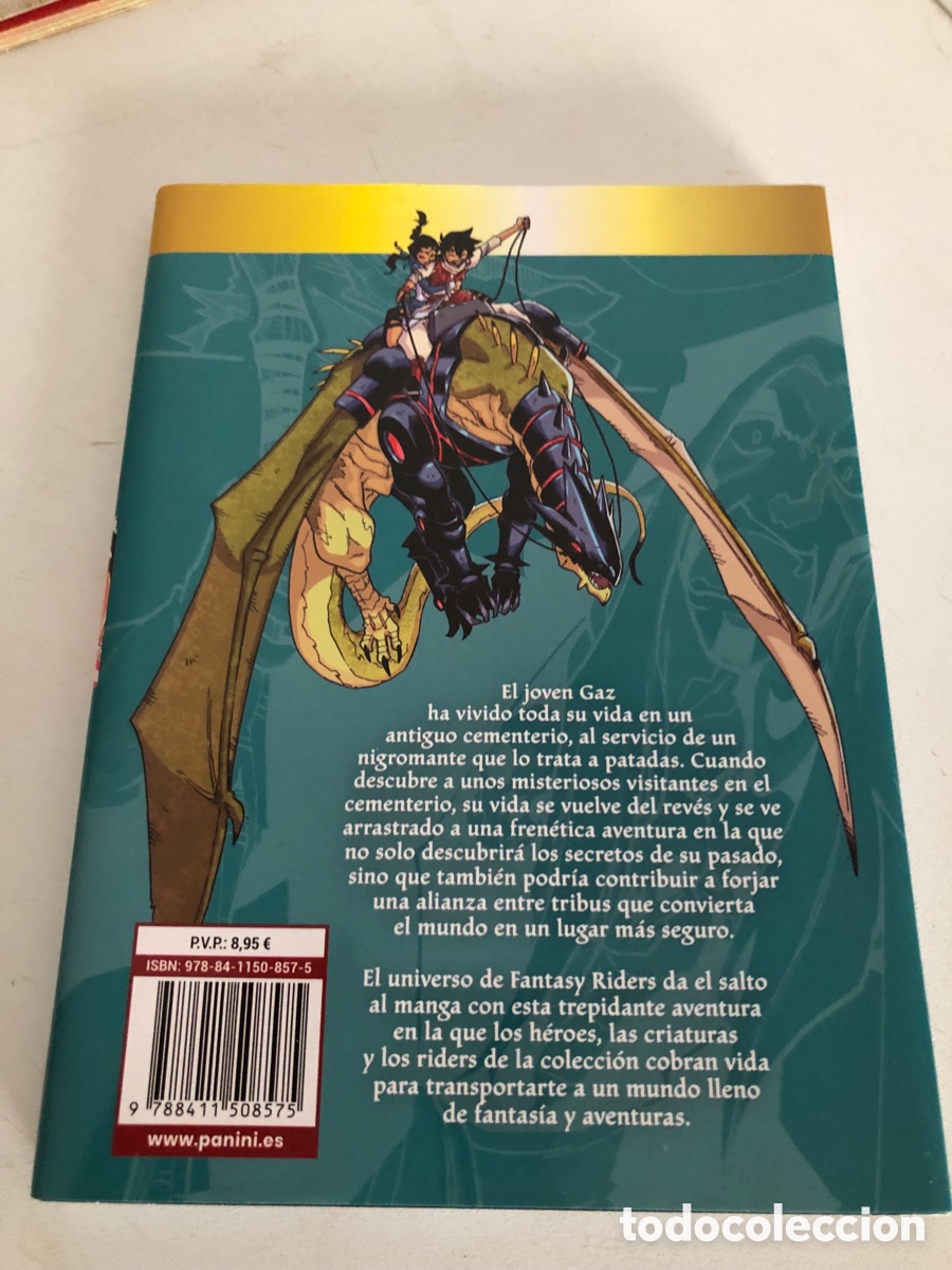 C&oacute;mics: Fantasy Riders N 1 Panini Manga - Foto 3