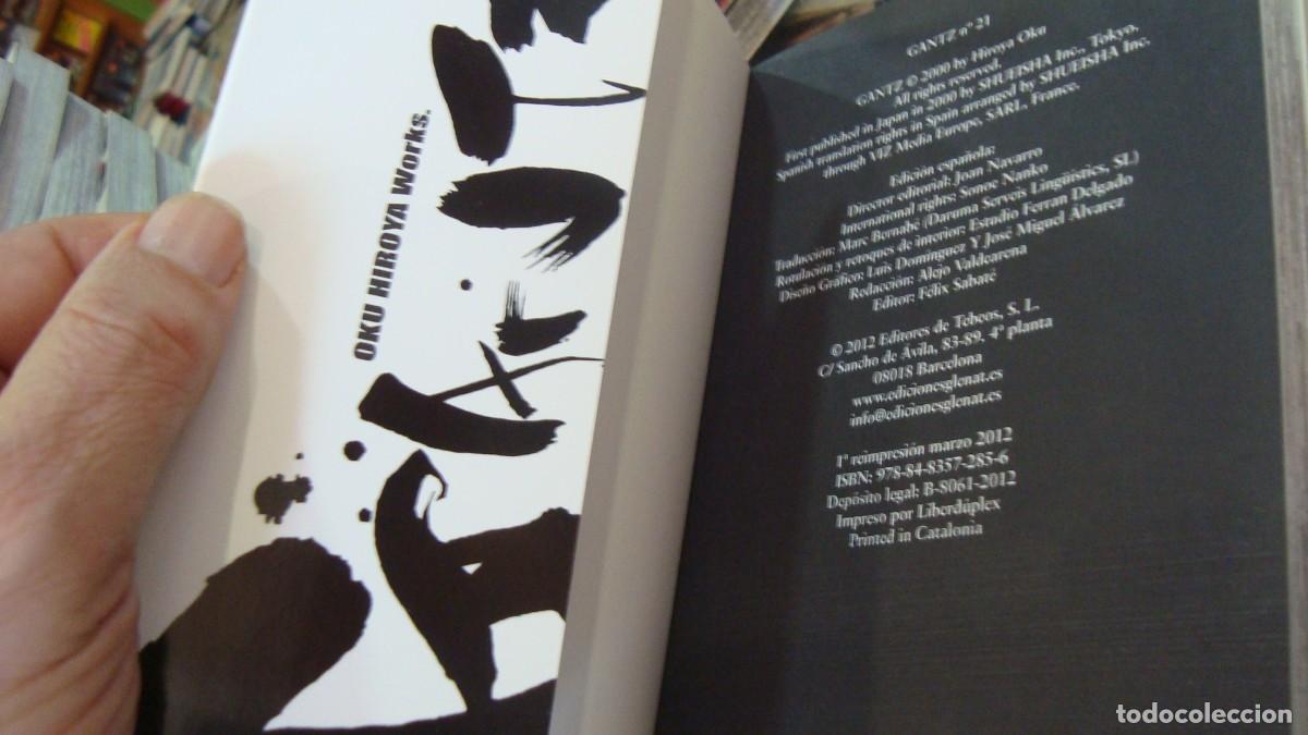 C&oacute;mics: GANTZ 21 DE GLENAT - Foto 3