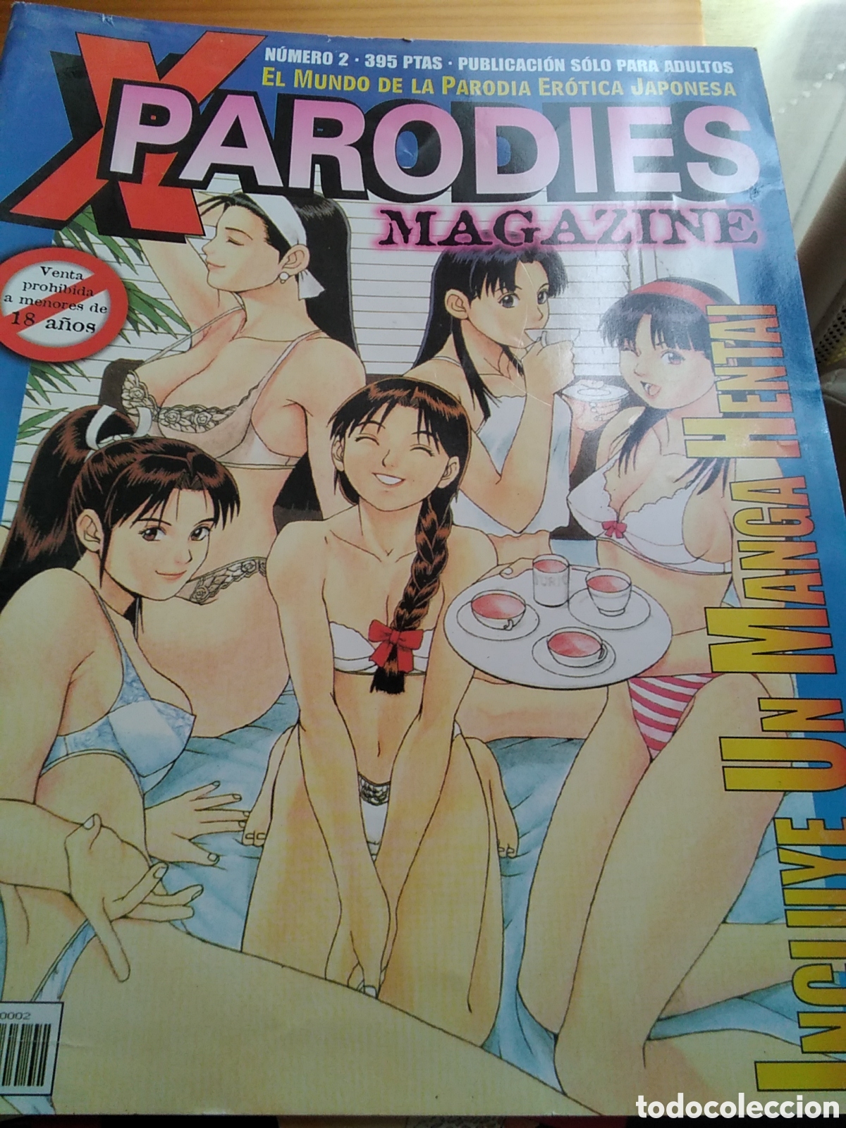 Comics: X parodies comic manga sexo para adultos n&uacute;mero 2 a&ntilde;o 2000