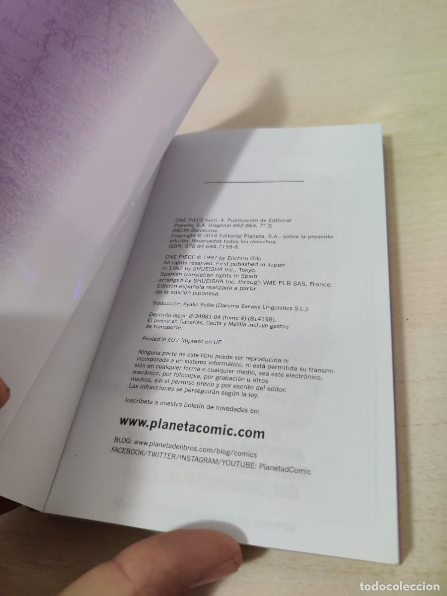 C&oacute;mics: one piece numero 4 luna creciente planeta comic - Foto 6