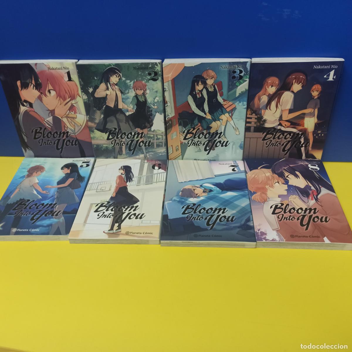 Comics: LOTE 8 COMIC MANGA TOMO COLECCION COMPLETA BLOOM INTO YOU NAKATANI NIO