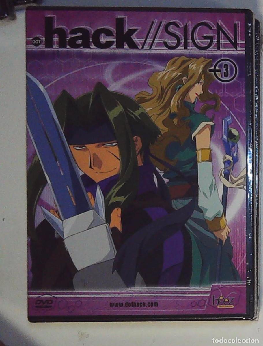 C&oacute;mics: ANIME MANGA DVD SIN ABRIR HACK SIGN VOL 3 - Foto 1