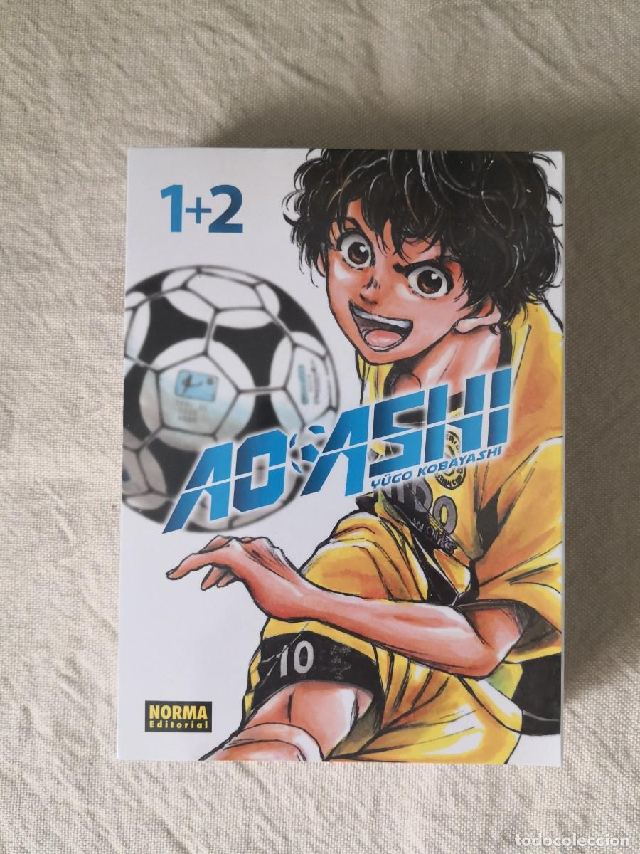 C&oacute;mics: AO-ASHI PACK MANGA NUMEROS 1 Y 2 SIN DESPRECINTAR NORMA C&Oacute;MICS - Foto 1