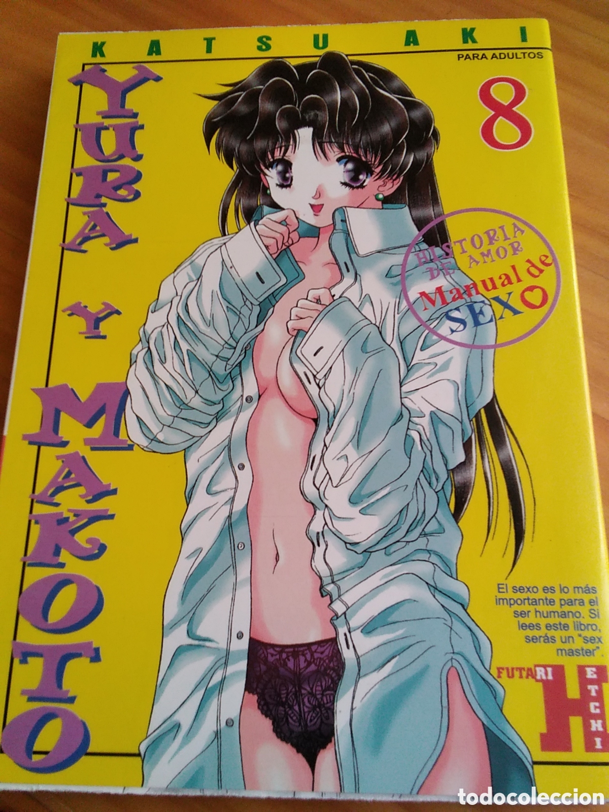 Comics : Yuri y makoto c&oacute;mic manga de katsu aki n&uacute;mero 8 a&ntilde;o 2005 edita manga line