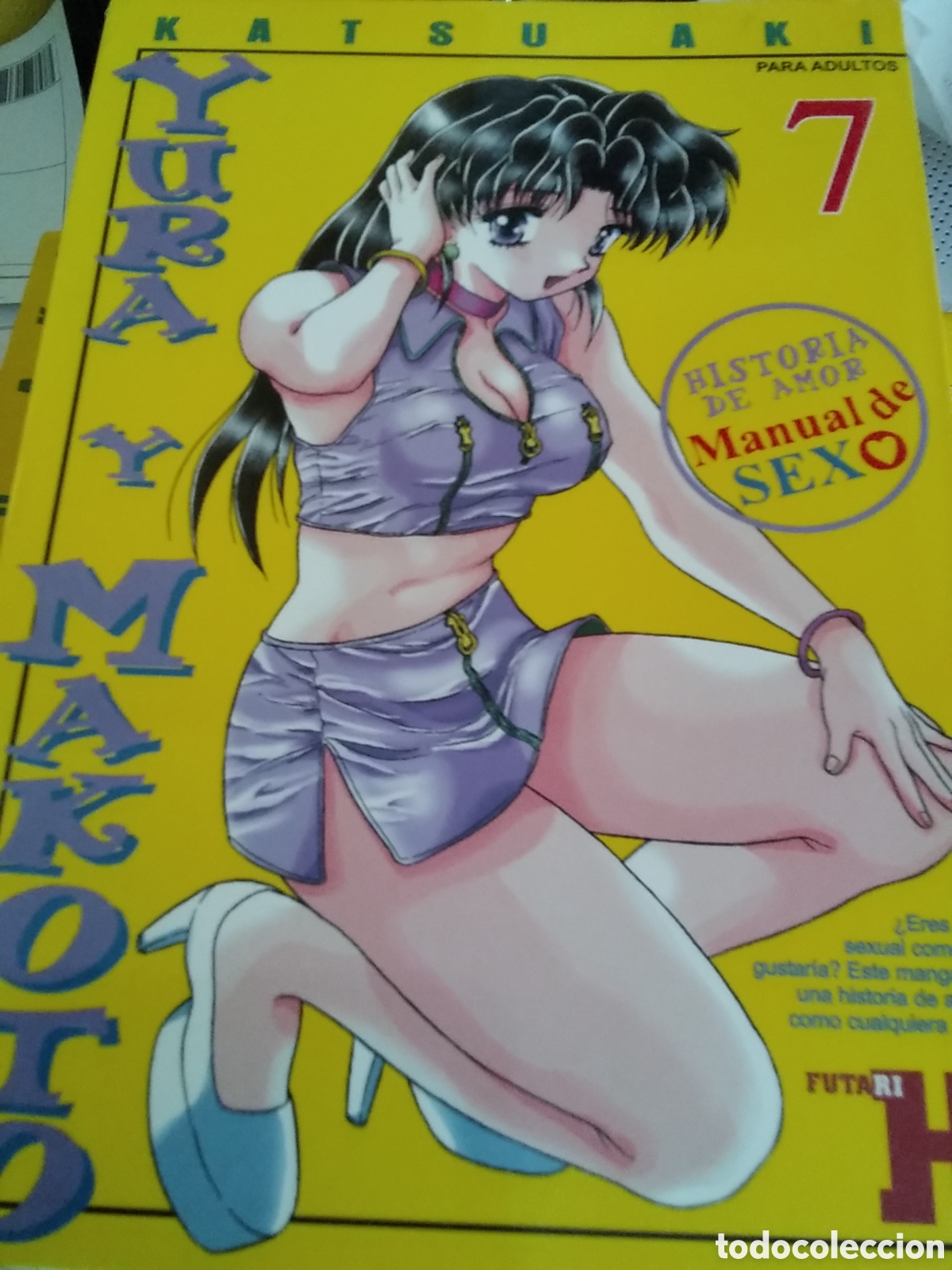 Comics : Yuri y makoto c&oacute;mic manga de katsu aki n&uacute;mero 7 a&ntilde;o 2004 edita manga line