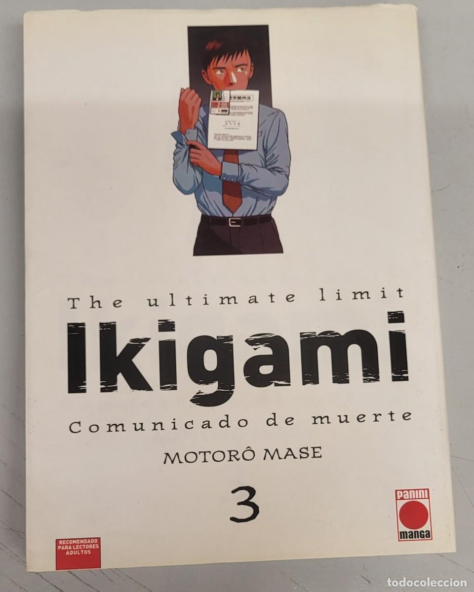 C&oacute;mics: IKIGAMI COMUNICADO DE MUERTE N&ordm; 3 - THE ULTIMATE LIMIT / MOTORO MASE - PANINI MANGA