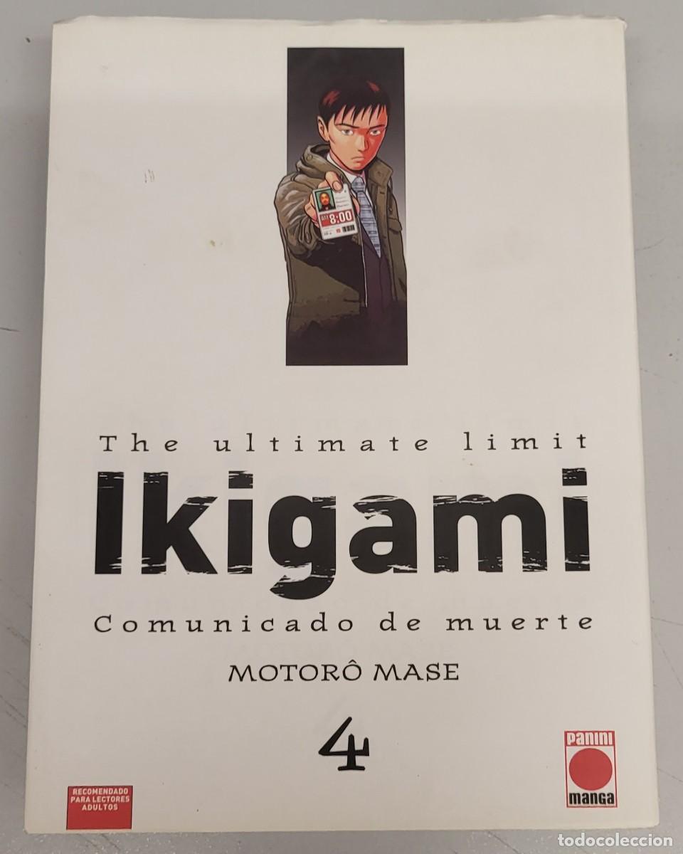 C&oacute;mics: IKIGAMI COMUNICADO DE MUERTE N&ordm; 4 - THE ULTIMATE LIMIT / MOTORO MASE - PANINI MANGA