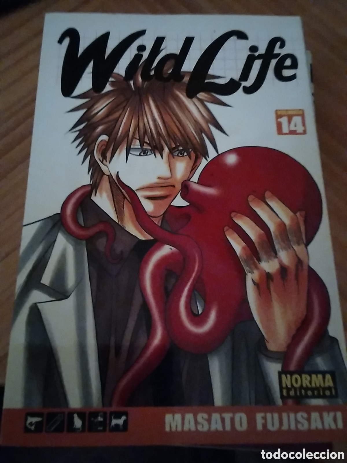 Comics : Wild life c&oacute;mic manga de Masato Fujisaki n&uacute;mero 14 a&ntilde;o 2010 edita Norma