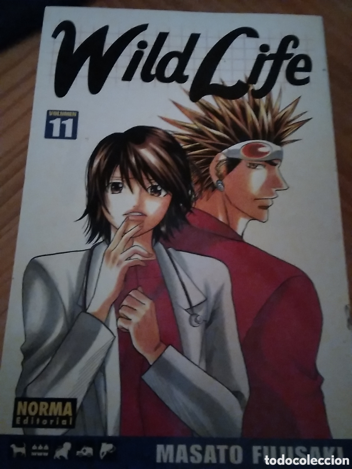Comics : Wild life c&oacute;mic manga de Masato Fujisaki n&uacute;mero 11 a&ntilde;o 2009 edita Norma