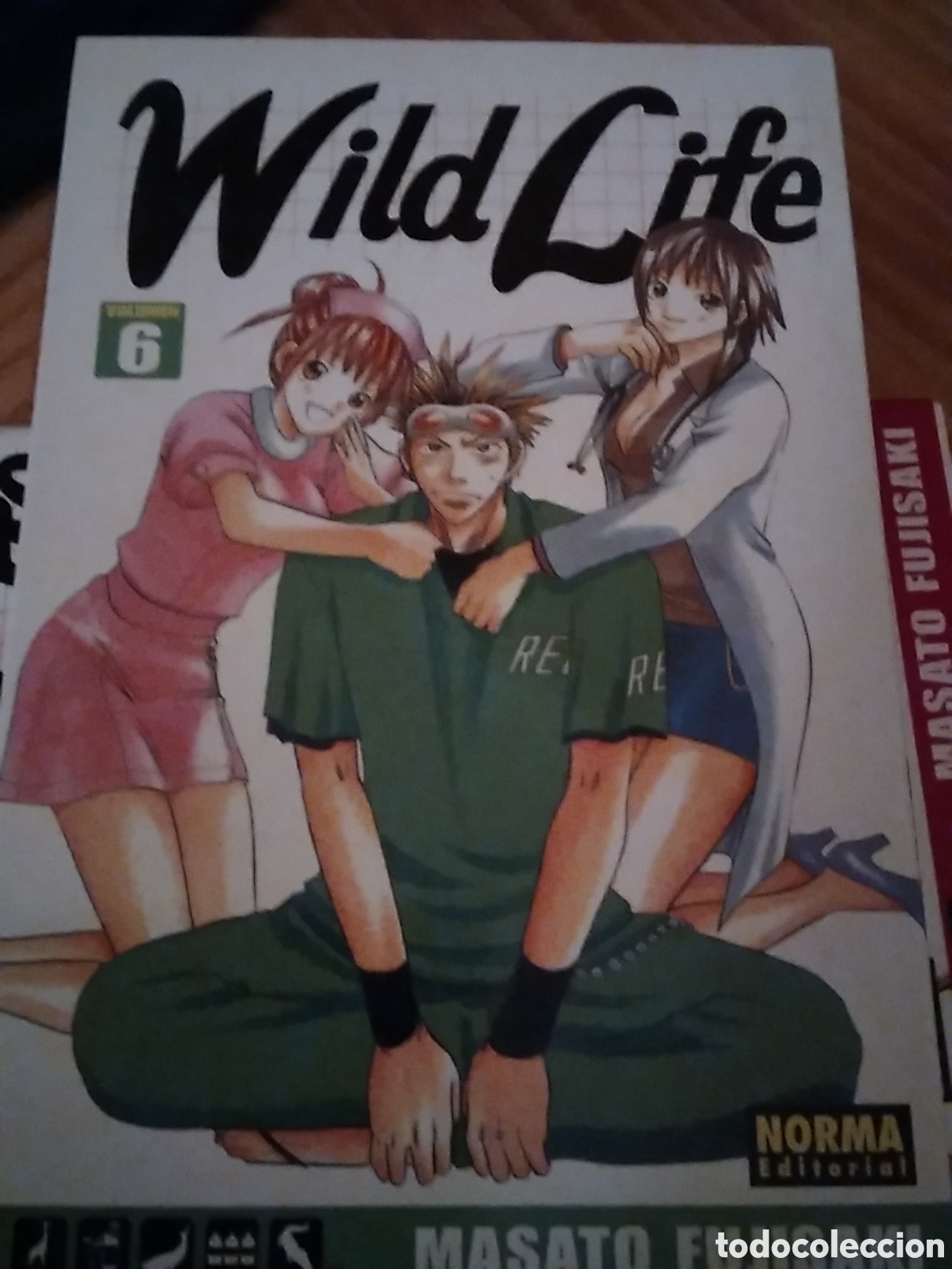 Comics : Wild life c&oacute;mic manga de Masato Fujisaki n&uacute;mero 6 a&ntilde;o 2008 edita Norma