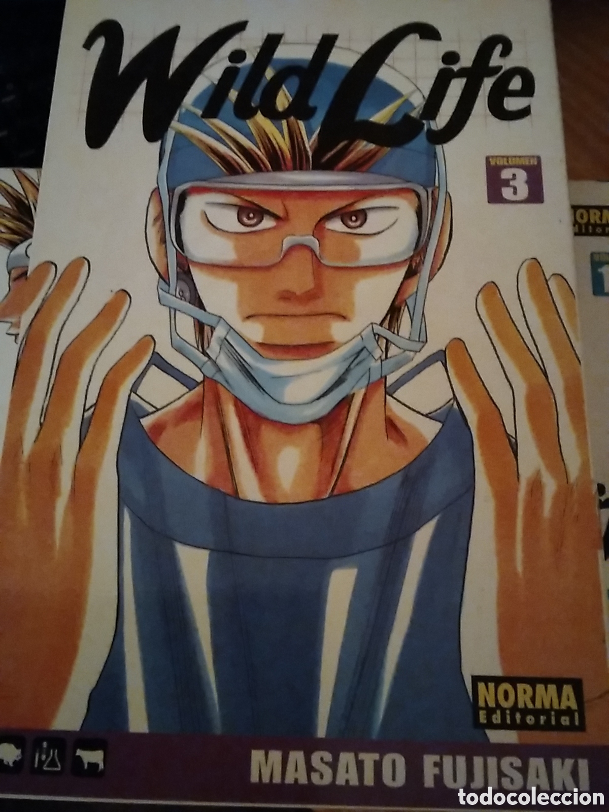 Comics : Wild life c&oacute;mic manga de Masato Fujisaki n&uacute;mero 3 a&ntilde;o 2008 edita Norma