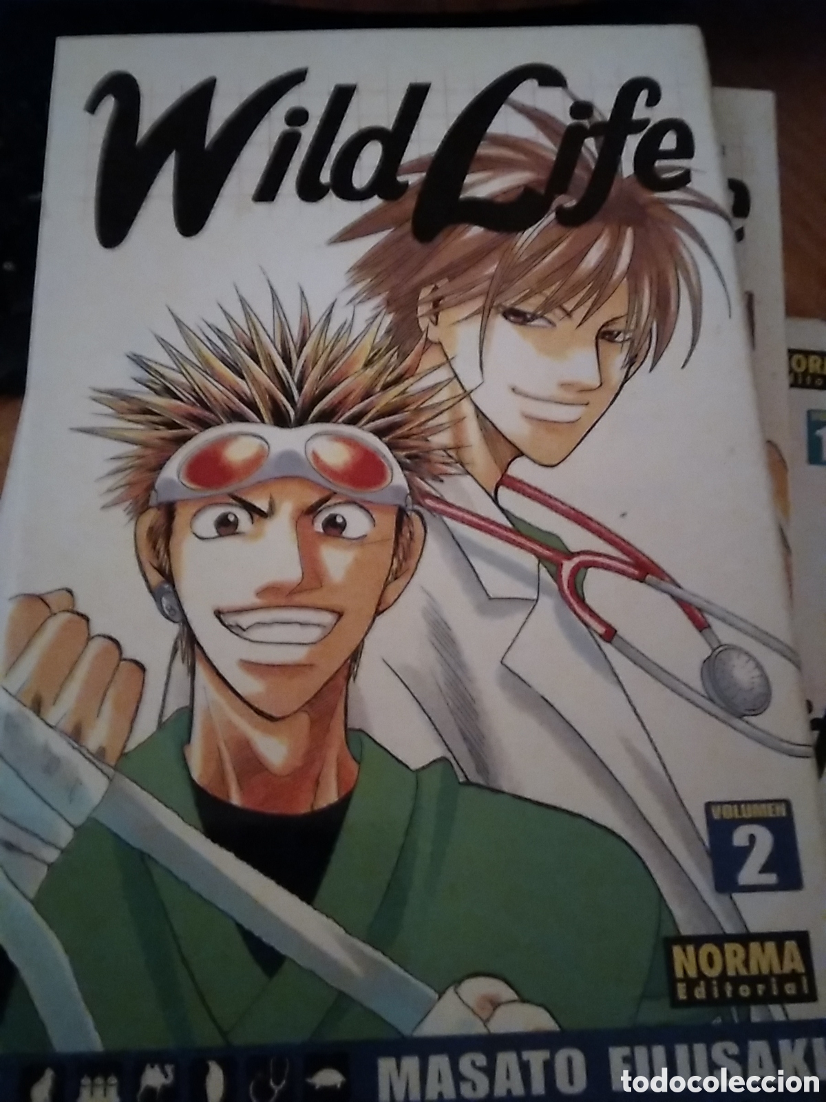 Comics : Wild life c&oacute;mic manga de Masato Fujisaki n&uacute;mero 2 a&ntilde;o 2008 edita Norma