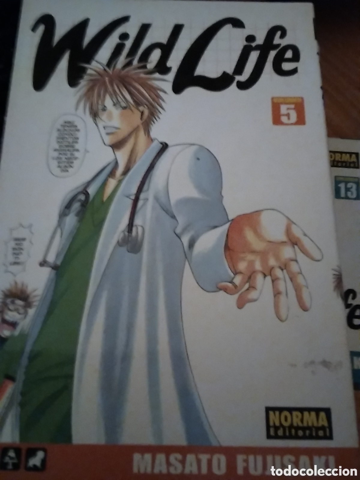 Comics : Wild life c&oacute;mic manga de Masato Fujisaki n&uacute;mero 5 a&ntilde;o 2008 edita Norma