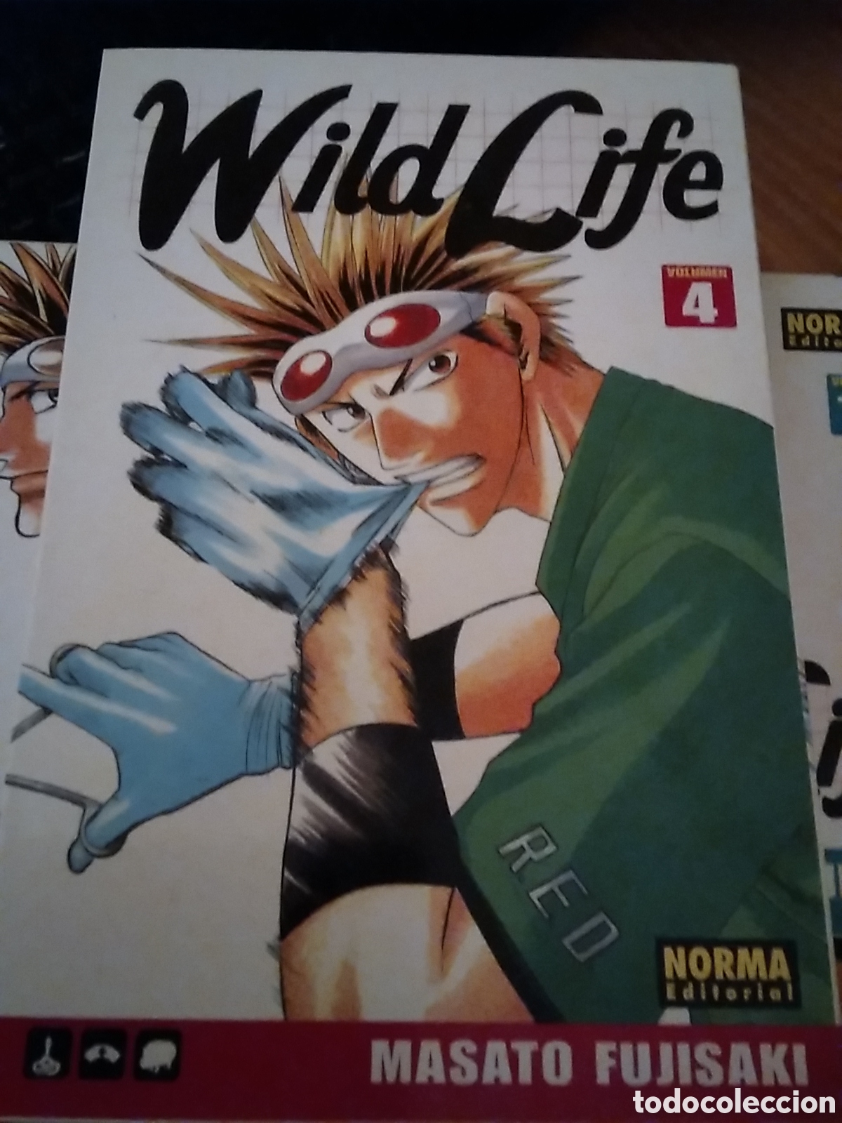 Comics : Wild life c&oacute;mic manga de Masato Fujisaki n&uacute;mero 4 a&ntilde;o 2008 edita Norma