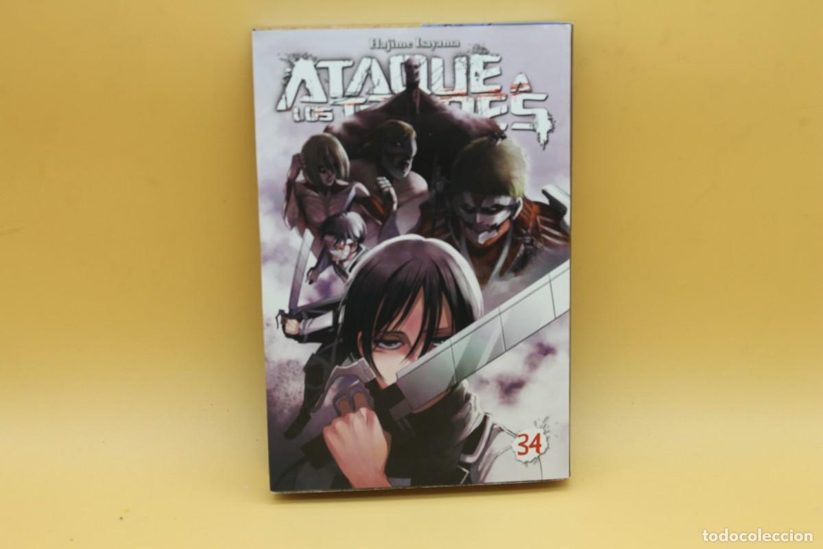 C&oacute;mics: ATASQUE A LOS TITANES 34 HAJIME ISAYAMA - Foto 1