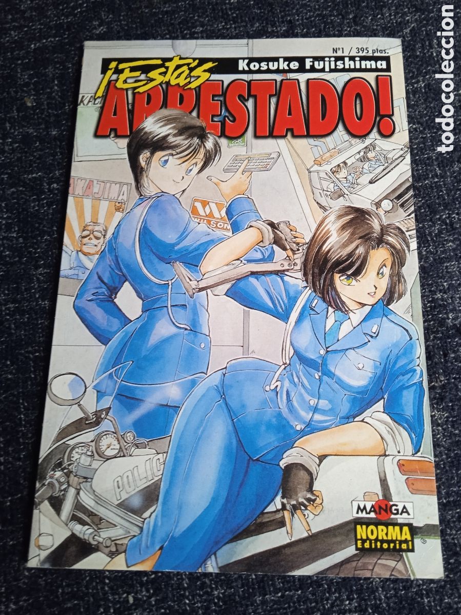C&oacute;mics: &iexcl;EST&Aacute;S ARRESTADO! N&ordm; 1 / KOSUKE FUJISHIMA -ED. NORMA - MANGA - Foto 1