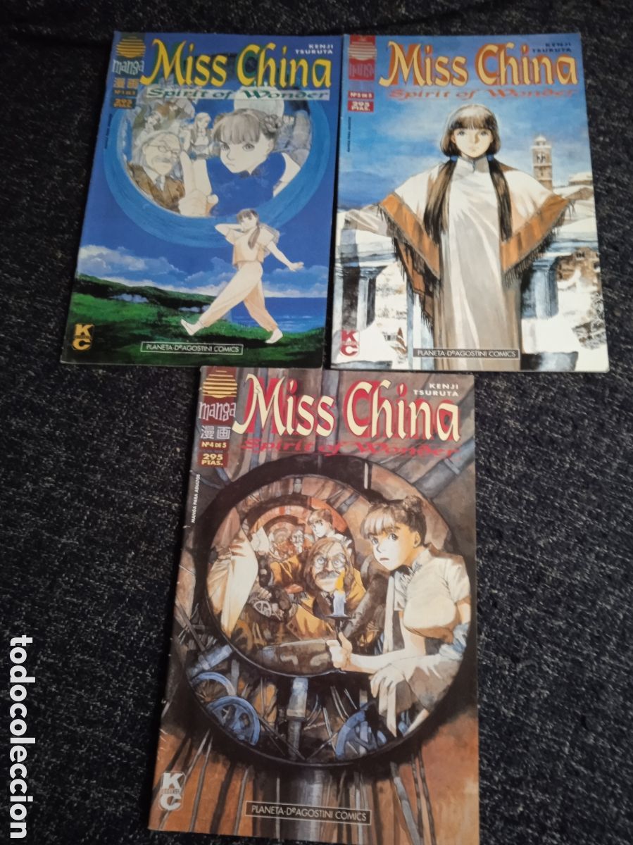 Fumetti: MISS CHINA -LOTE 3 EJEMPLARES / SPIRIT OF WONDER -ED. PLANETA - MANGA