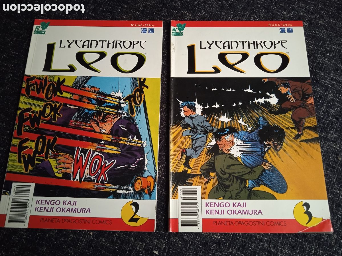 Fumetti: LYCANTHROPE LEO. N&ordm; 2 Y 3 / KENGO KAJI - KENJI OKAMURA -ED. PLANETA - MANGA