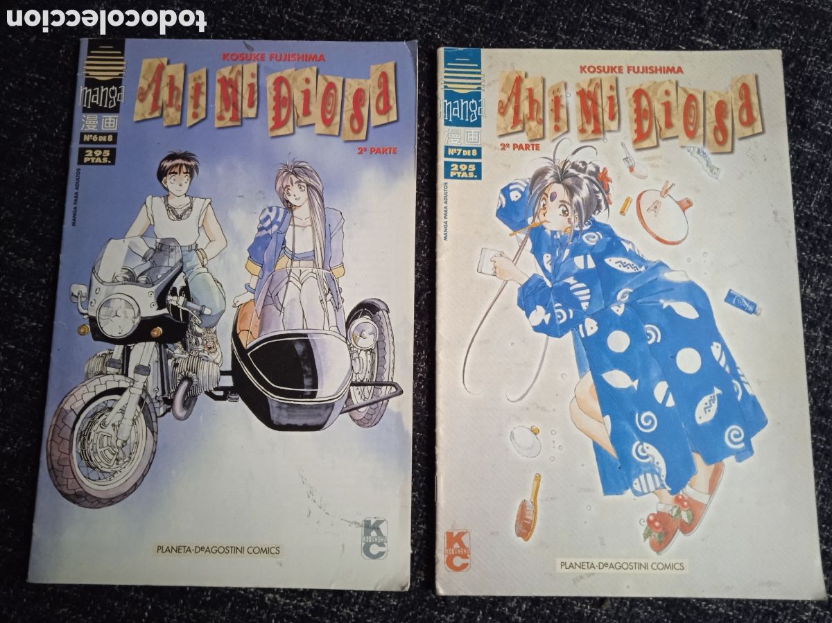 Fumetti: AH! MI DIOSA 2&ordf; PARTE N&ordm; 6 Y 7 / KOSUKE FUJISHIMA-ED. PLANETA - MANGA