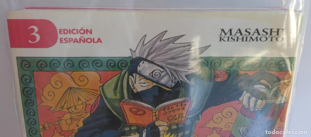 C&oacute;mics: NARUTO DE PLANETA DEAGOSTINI TOMO 3 VERSION ESPA&Ntilde;OLA CON SOBRE DE PLASTICO - Foto 2