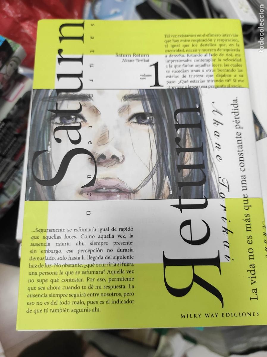C&oacute;mics: SATURN RETURN Numeros 1 al 8 - TORIKAI AKANE - Foto 2