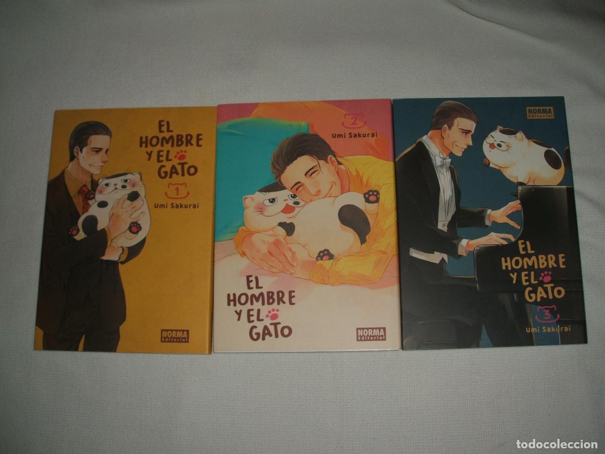 C&oacute;mics: C&oacute;mic manga El hombre y el gato tomos 1 al 3 - Foto 1