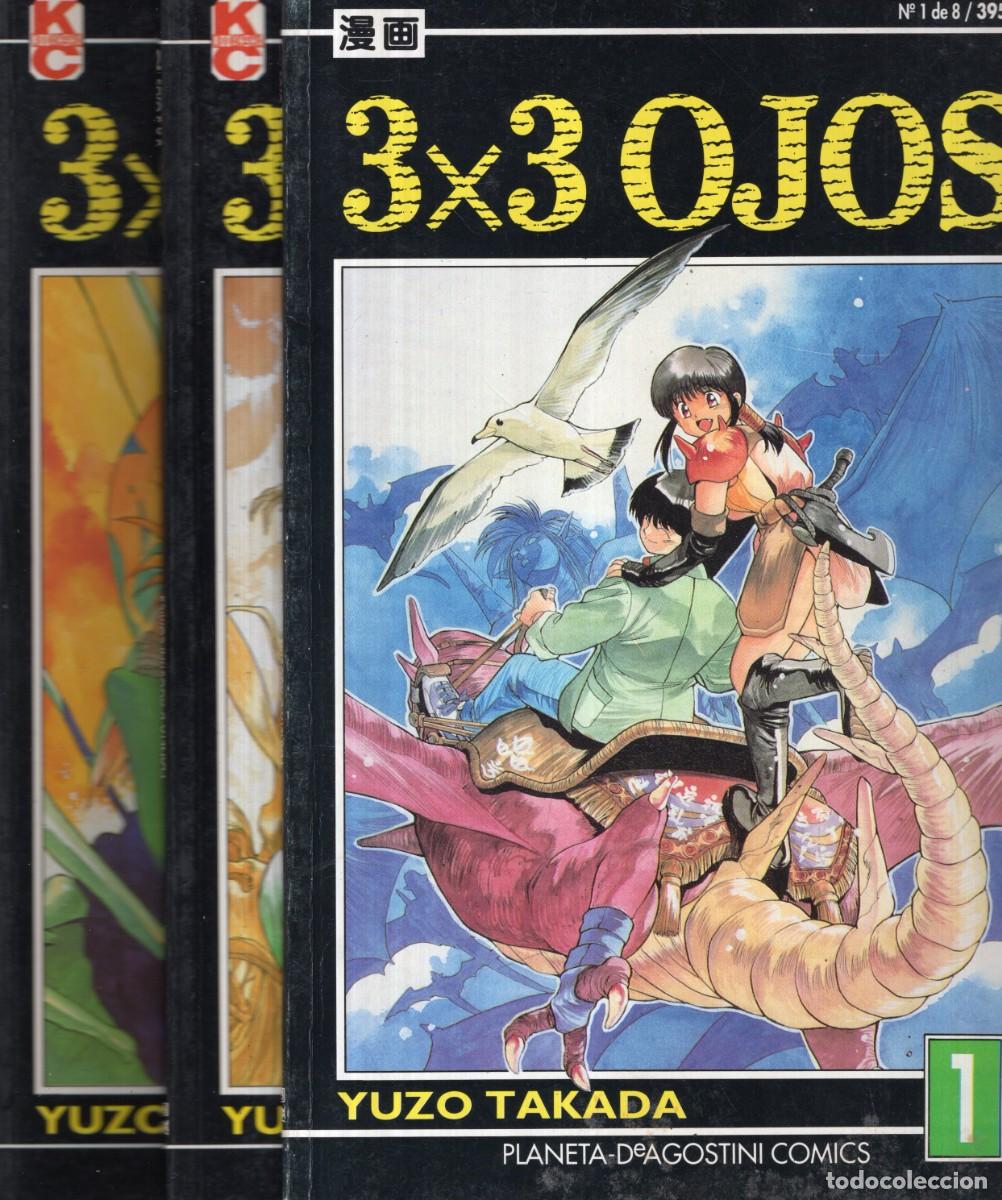 Fumetti: 3 X 3 OJOS 1&ordf; PARTE COMPLETA 1 A 8 - PLANETA - ESTADO EXCELENTE