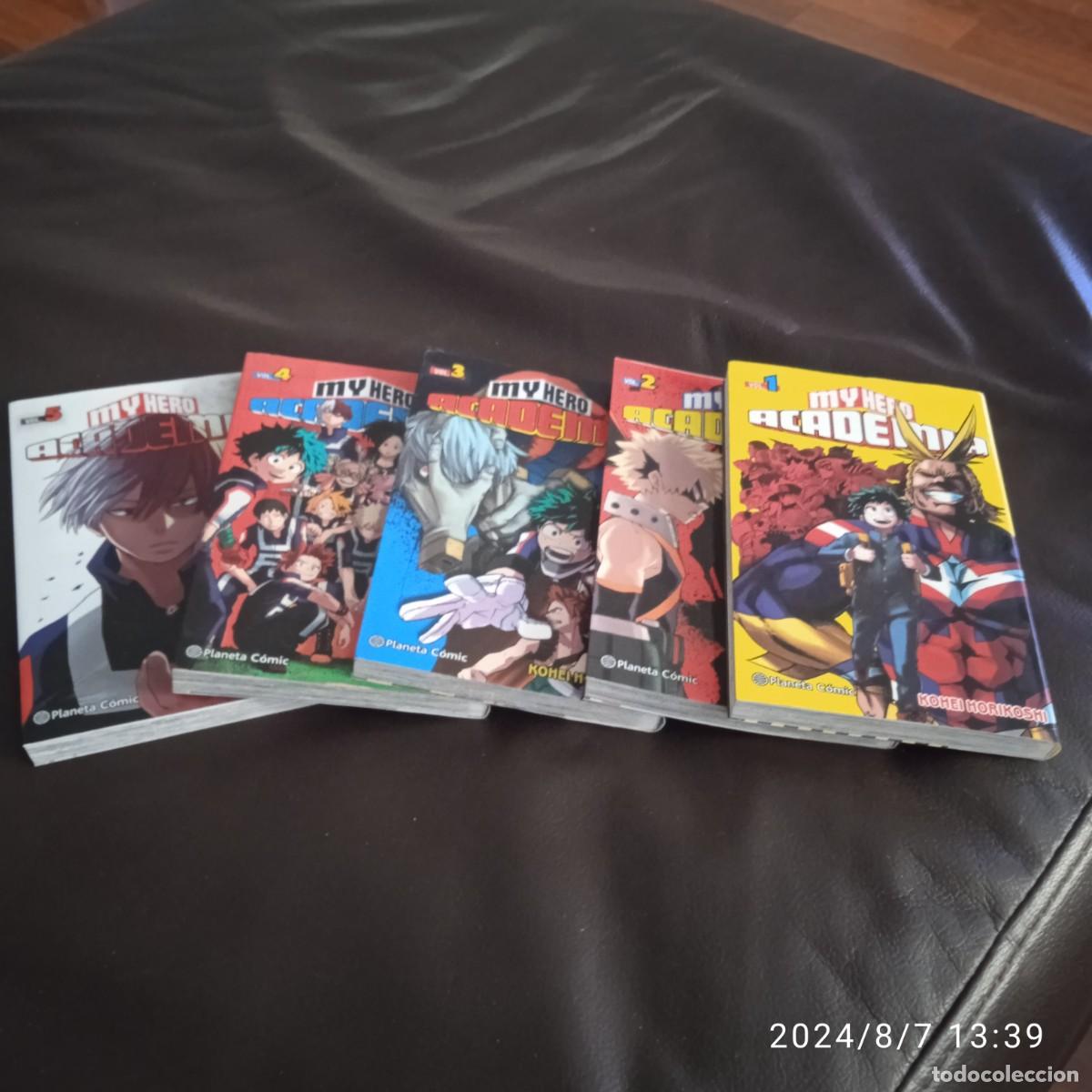 Fumetti: Comic manga. Kohei Horikosho. My Hero Academy. N&uacute;meros 1,2,3,4 y 5