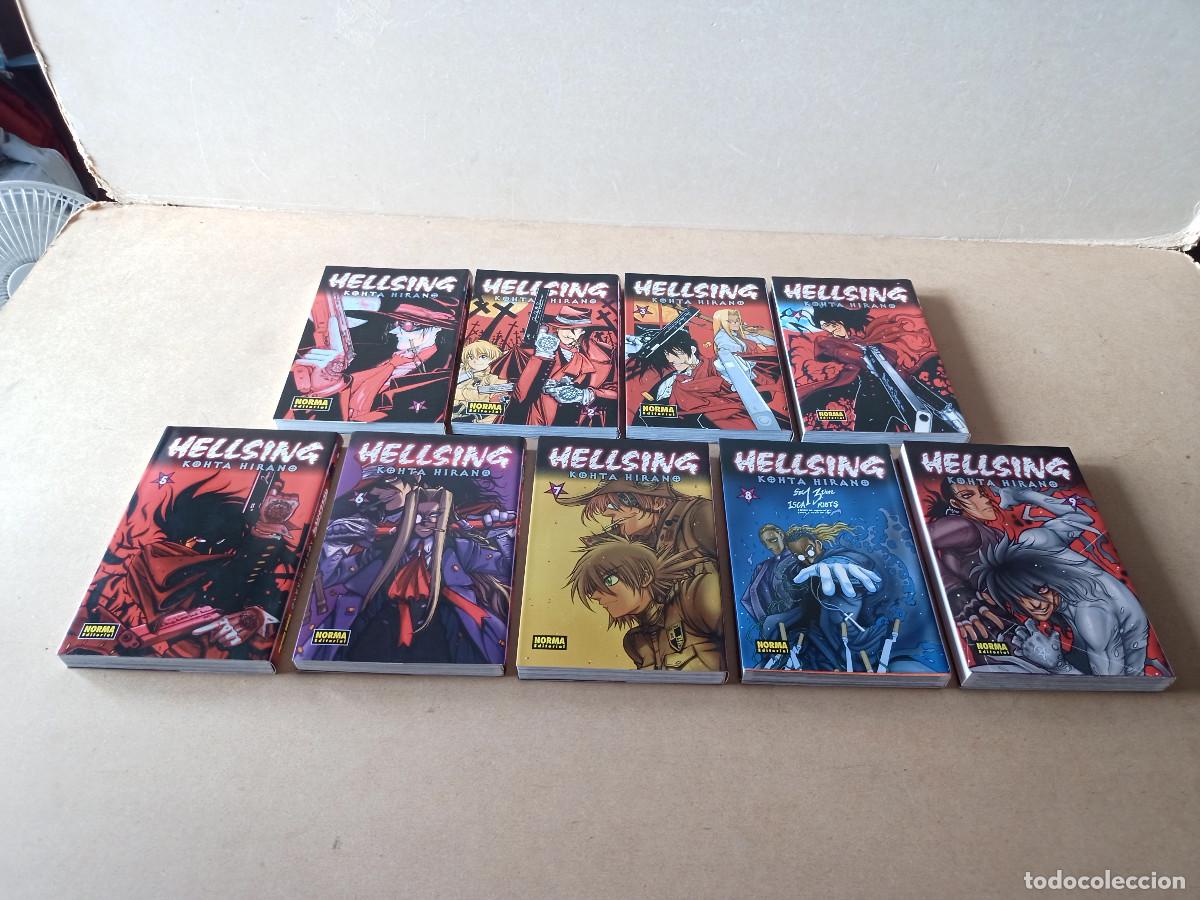 C&oacute;mics: HELLSING - DEL 1 AL 9 (DE 10) - KOTHA HIRANO - MUY BUEN ESTADO - Foto 1