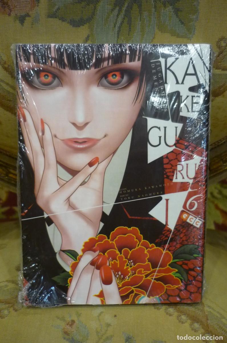 Comics: KAKEGURUI N&ordm; 6, DE HOMURA KAWAMOTO Y TORU NAOMURA. JUGADORES DE MENTES. PRECINTADO.