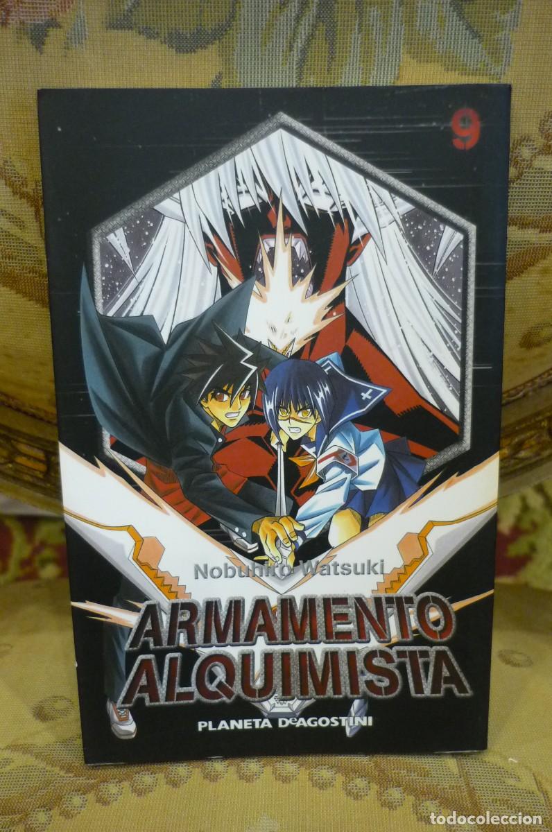 C&oacute;mics: ARMAMENTO ALQUIMISTA N&ordm; 9, DE NOBUHIRO WATSUKI. PLANETA DeGOSTINI 2011.
